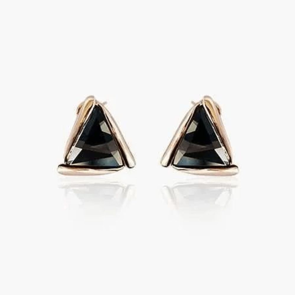 Crystal Gold Earrings  